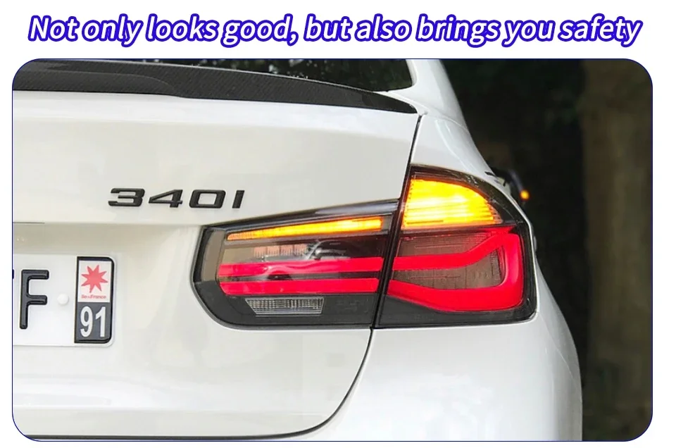 Luz trasera LED BMW Serie 3 vista lateral