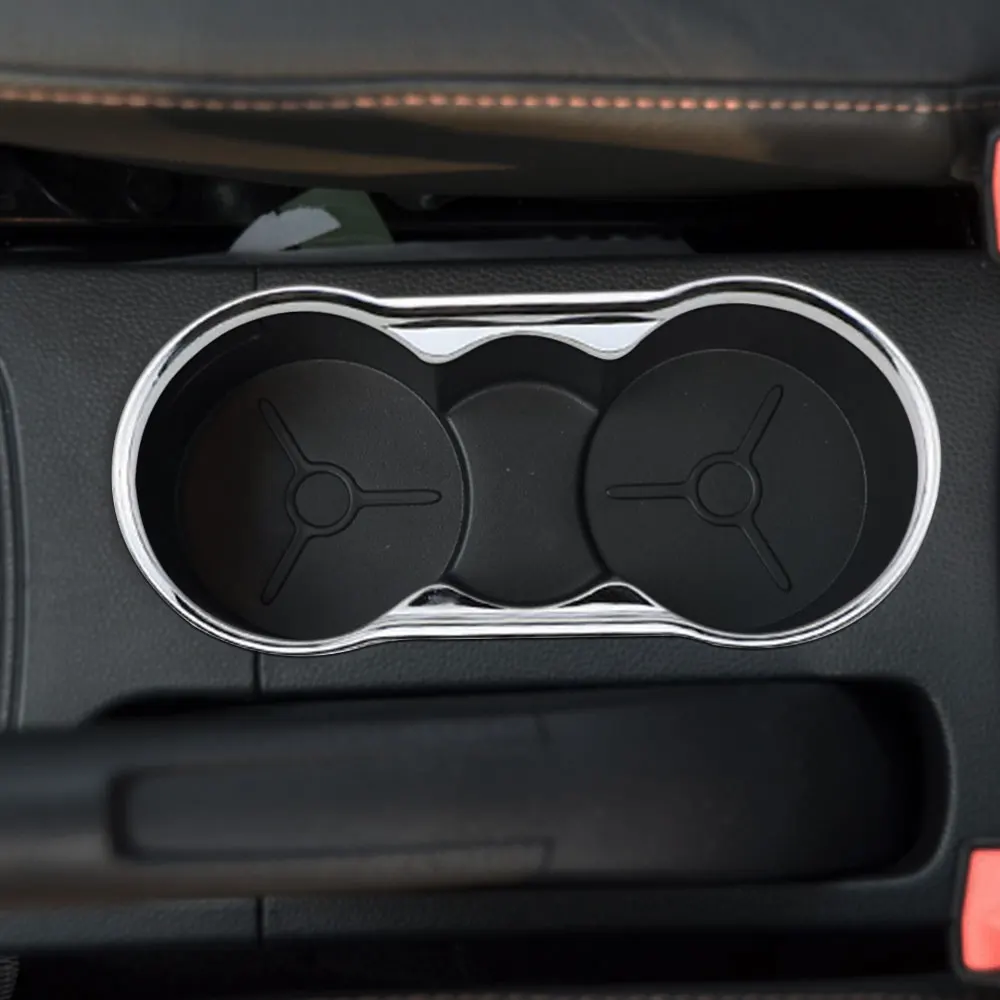 Soporte vasos ABS cromado Ford Focus 2 MK2 2009-2011 Fiesta 2009-2016 - imagen 2