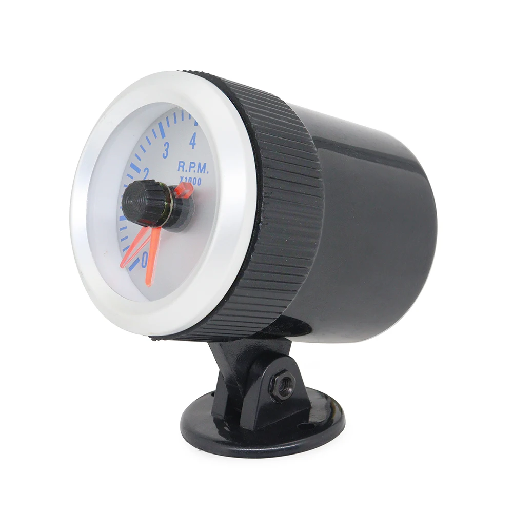 Tacómetro universal coche 52 mm, 8000 RPM, 1-8 cilindros - imagen 3