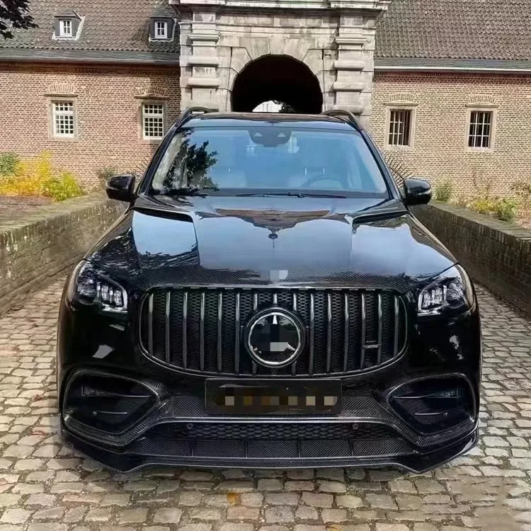 Kit carrocería fibra carbono para Mercedes GLS 63 X167 – alerón y difusor - imagen 3
