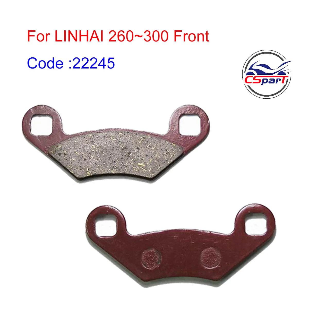 Pastillas de freno LINHAI 260-300cc ATV UTV Buggy 4x4 - imagen 5