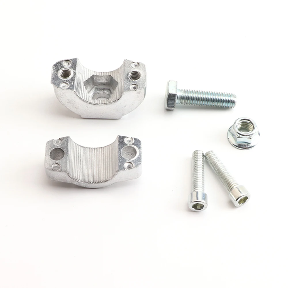 Adaptador de elevadores de manillar con abrazadera para mini moto 2T - imagen 3