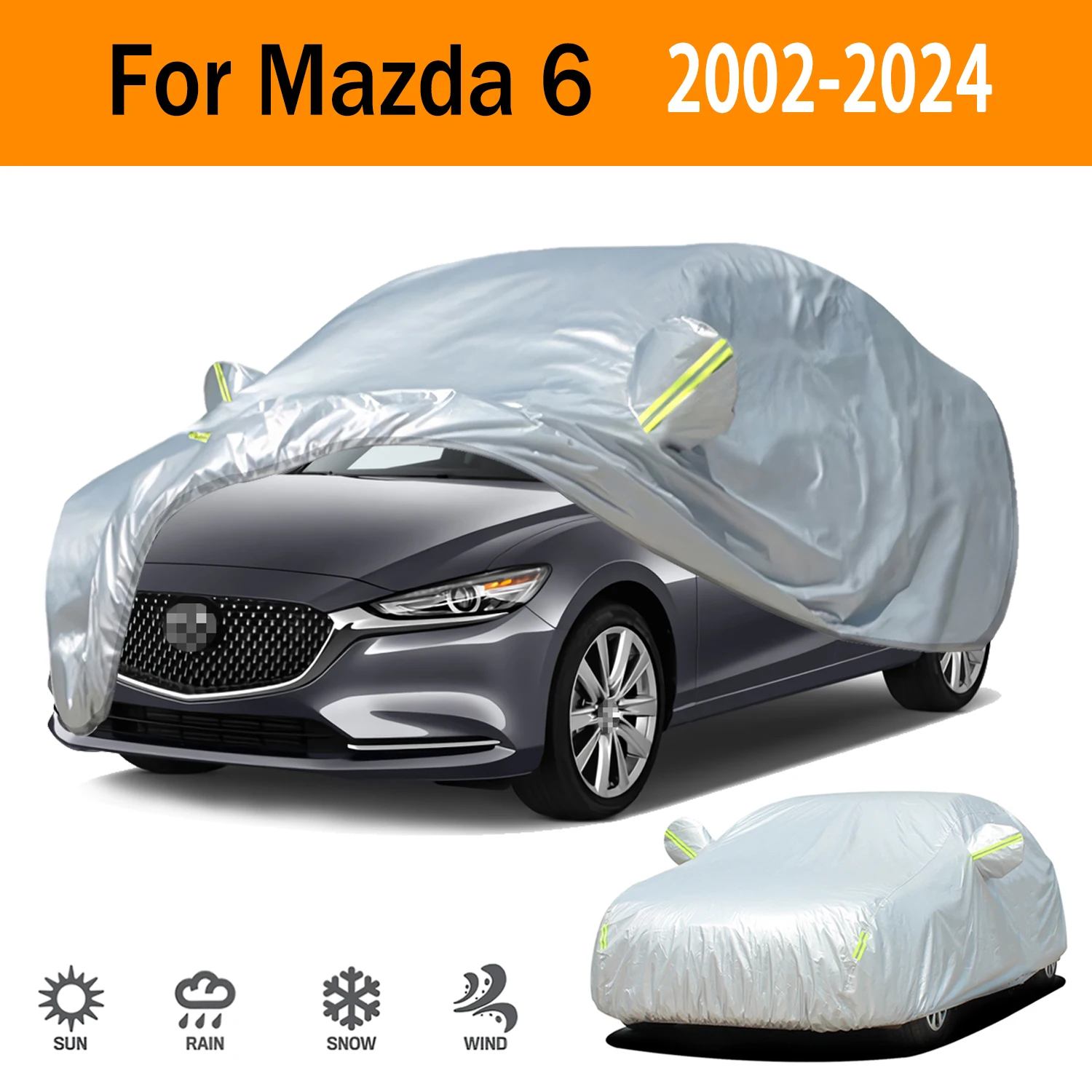 Funda antinieve Mazda 6 antipolvo y anti-UV