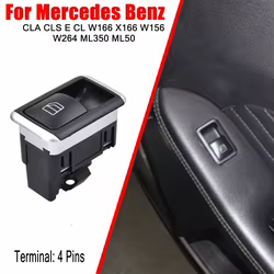 Interruptor ventanilla pasajero Mercedes Clase C W204 – A2049058102