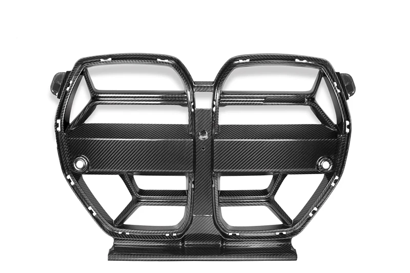 Rejilla frontal fibra de carbono estilo CSL para BMW G80 M3 y G82 M4 - imagen 2