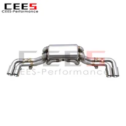 Escape catback CEES inoxidable para Ferrari F430 4.3