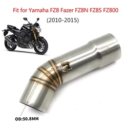 Silenciador de escape Yamaha FZ8 Fazer 2010-2015 – tubo conexión medio