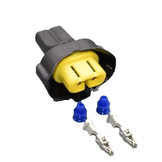 Shhworldsea 2 pines ST090521-01 enchufe de lámpara antiniebla automotriz faro antiniebla enchufe impermeable para Nissan Peugeot Natchie