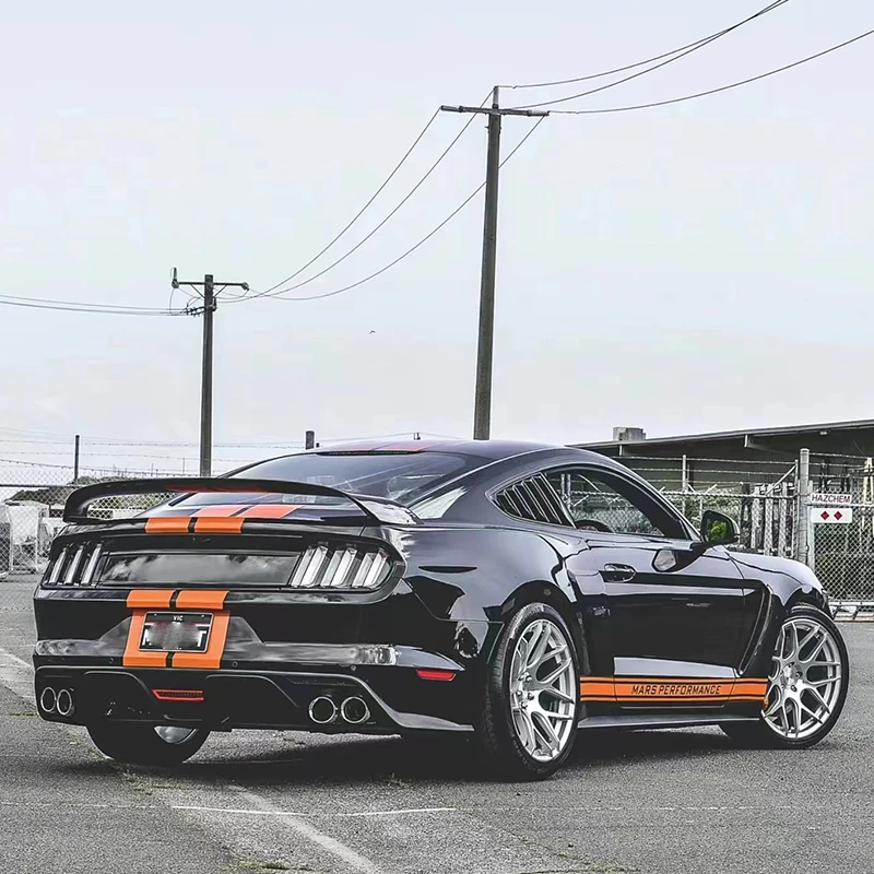 Alerón trasero ABS acabado carbono Ford Mustang 2015-2020 deportivo - imagen 4
