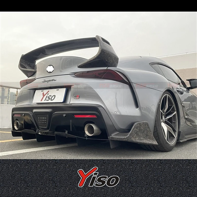 Alerón delantero de fibra de carbono para Toyota Supra A90 - imagen 4