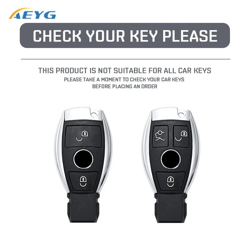 Funda de llave Mercedes-Benz en ABS de fibra de carbono – CLA - imagen 2