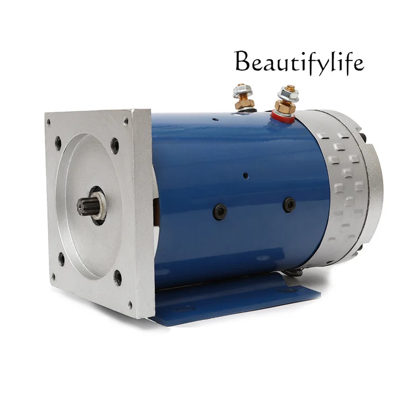 Motor eléctrico 800W 48-72V CC para bomba de aceite - imagen 4