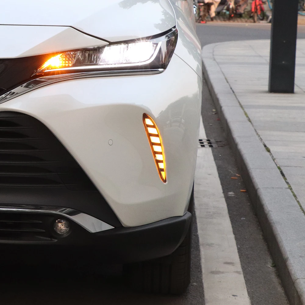 Faros antiniebla LED diurnos para Toyota Harrier/Venza 2021-2025 - imagen 2