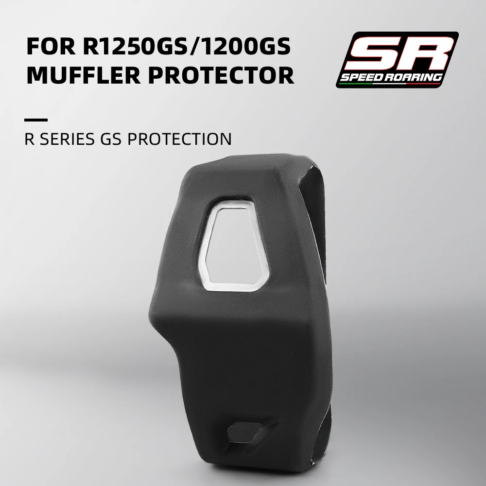 Cubierta de protección térmica para tubo de escape de motocicleta, Protector de protección, accesorios de actualización, Adventure, R1250GS, 1200GS