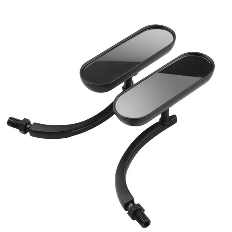 AB56 Espejo retrovisor moto negro para Harley-Davidson Sportster - imagen 5