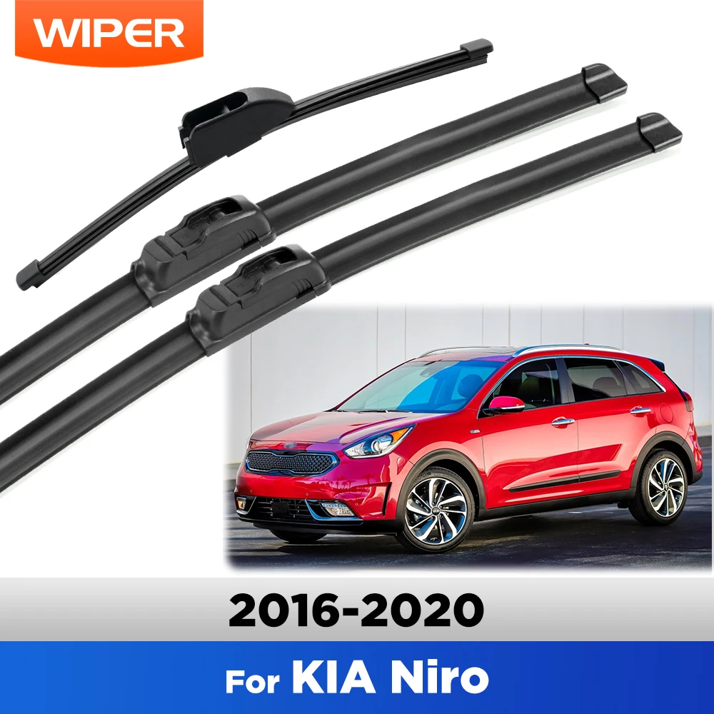 Juego limpiaparabrisas KIA Niro 2016-2020 delantero trasero