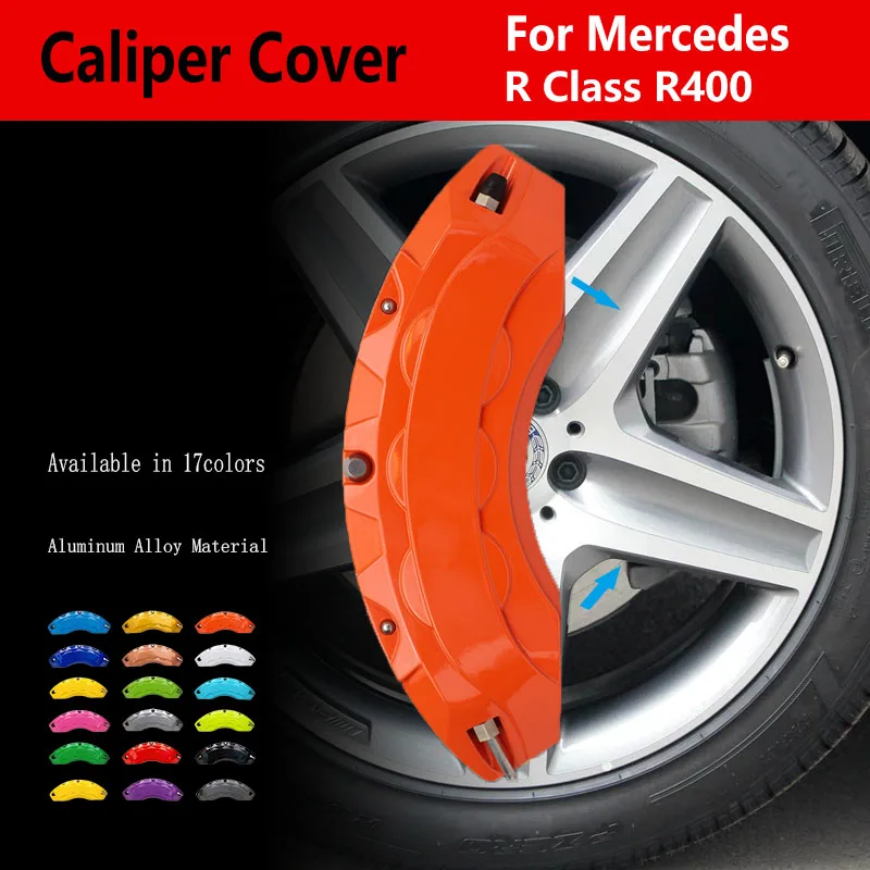 Cubrepinzas freno aluminio kit – Mercedes R400