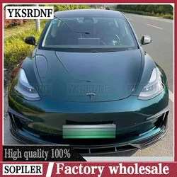 Kit aerodinámico ABS con efecto carbono para Tesla Model 3 2018-2022
