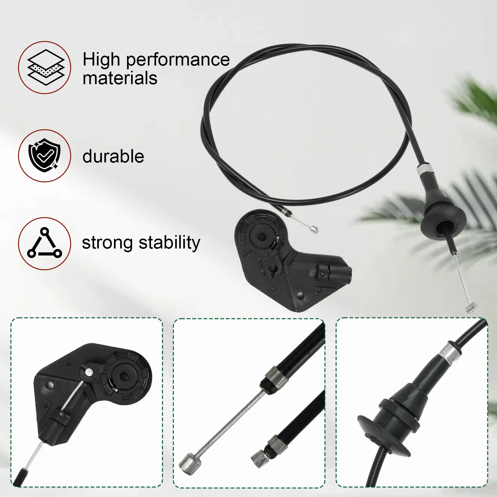 Cable abierto de liberación del capó delantero para BMW 5 Series E39 Touring E39 525i 530i 540i M5