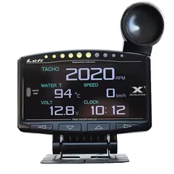 Medidor digital OBD2 Lufi X1: velocidad, agua, turbo – universal