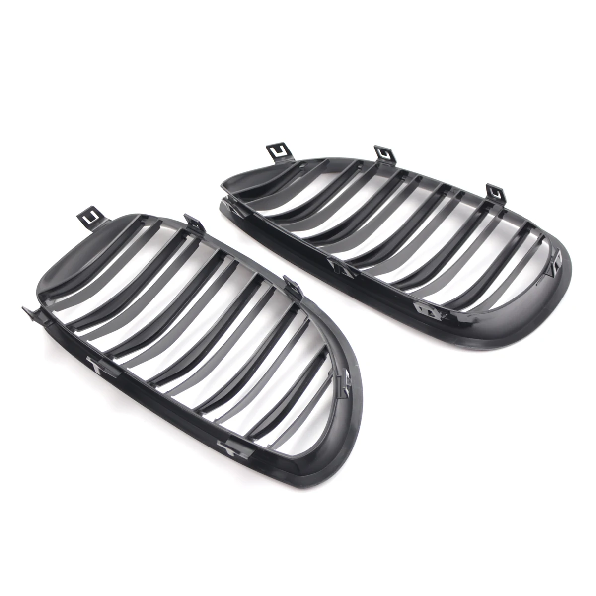 Rejilla de riñón frontal doble línea BMW E60 E61 520i 530i 545i 550i - imagen 2