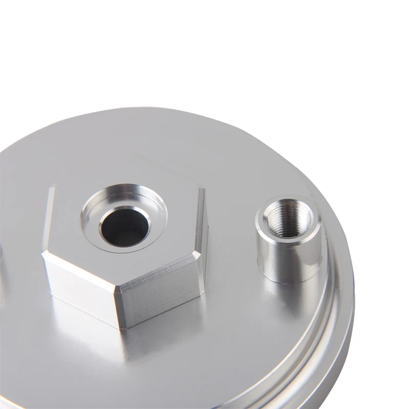 Tapa filtro aceite aluminio con adaptador presión/temperatura BMW E36/E46 - imagen 4