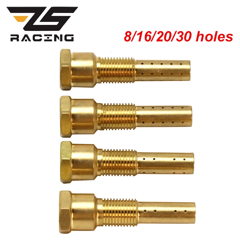 Tubo emulsor ZS Racing para carburador Keihin PWK, con chiclé principal