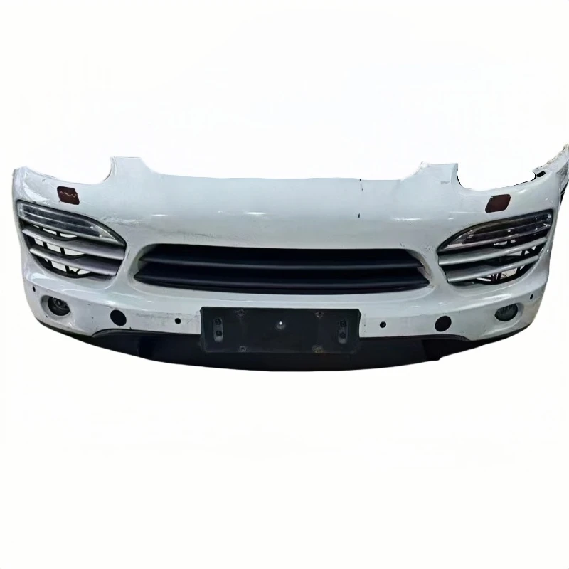 Utilizado para parachoques delantero Porsche Cayenne con ventilador enfriador de red de disipación de calor compatible con accesorio de parachoques delantero - imagen 2