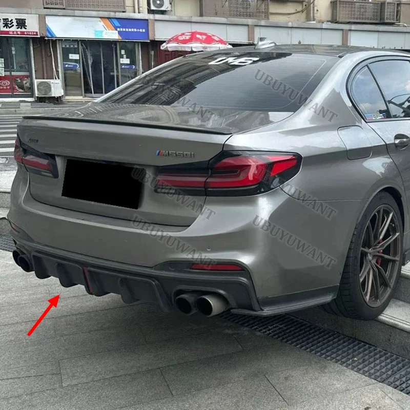 Difusor trasero de carbono y aleron labio para BMW 5 Series M5 F90 - imagen 4