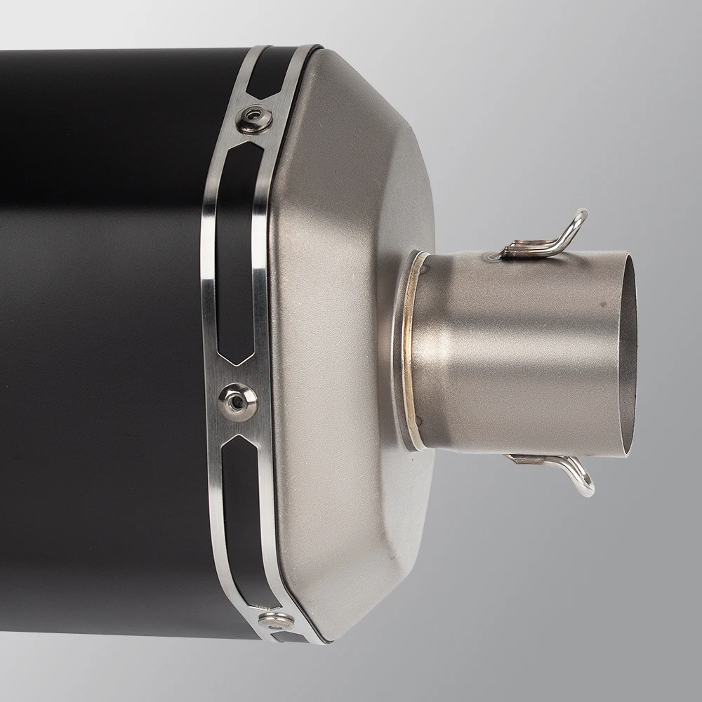 Silenciador de escape universal para moto de 51 mm con DB Killer - imagen 5