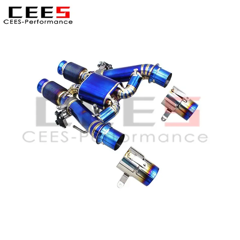 CEES Tuning Escape catback para McLaren Artura Spider 3.0T con válvulas - imagen 5