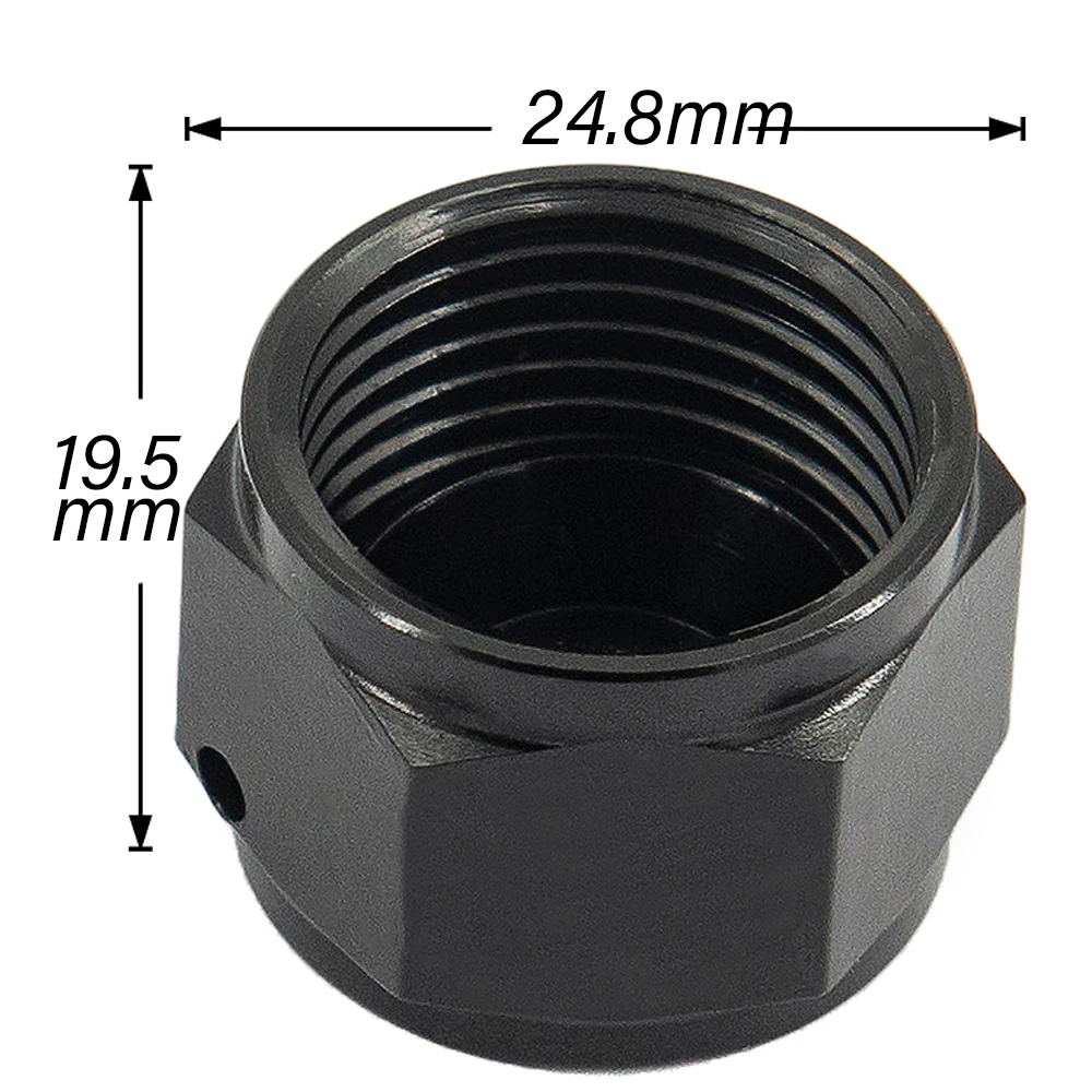 Adaptador de aluminio AN para tubo acampanado hembra de montaje - imagen 5