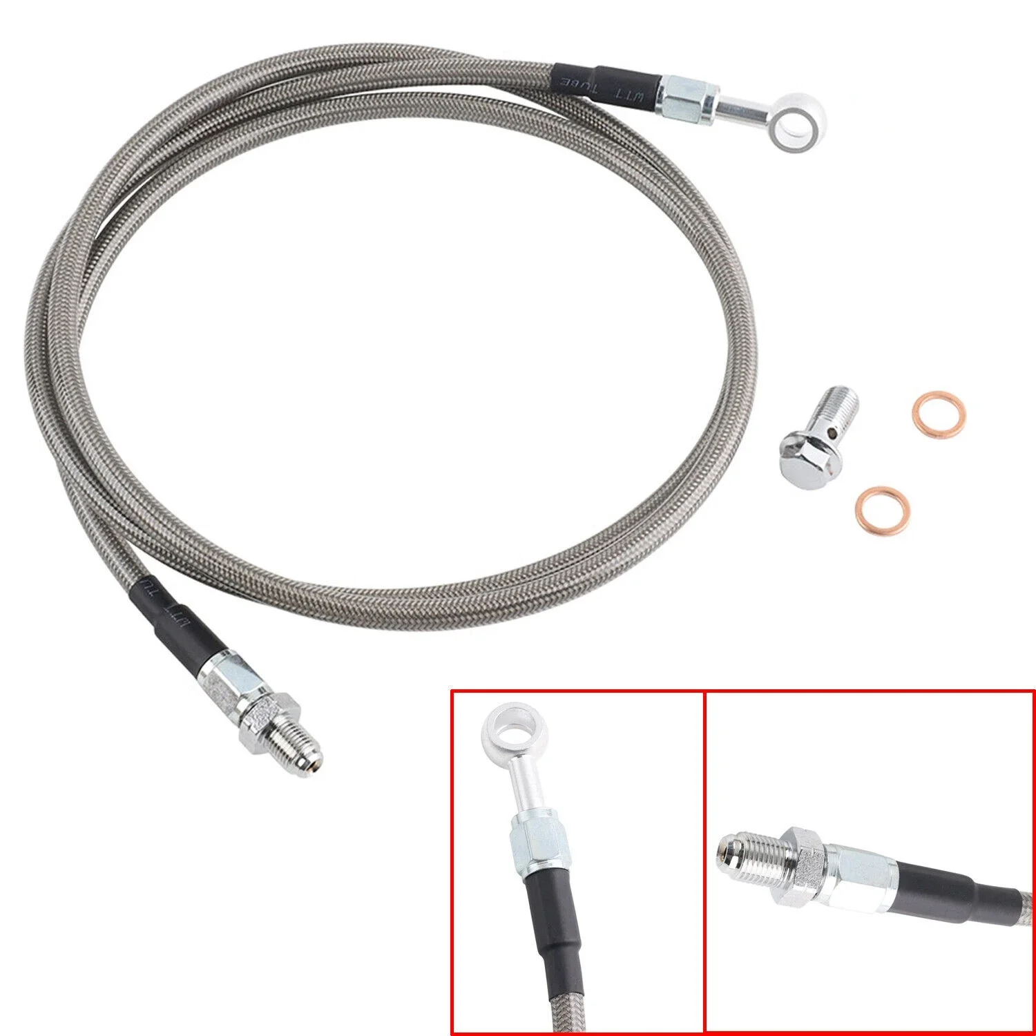 Cable de embrague acero inox para Honda Civic 92-00 y Acura Integra 94-01 - imagen 2