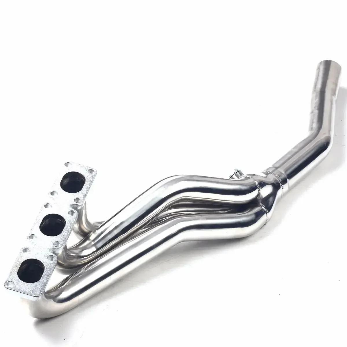 Colector de escape inox BMW E36 6 cilindros bajante - imagen 2