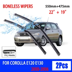 Limpiaparabrisas Toyota Corolla E120 E130 2000-2006 – 22" y 19"