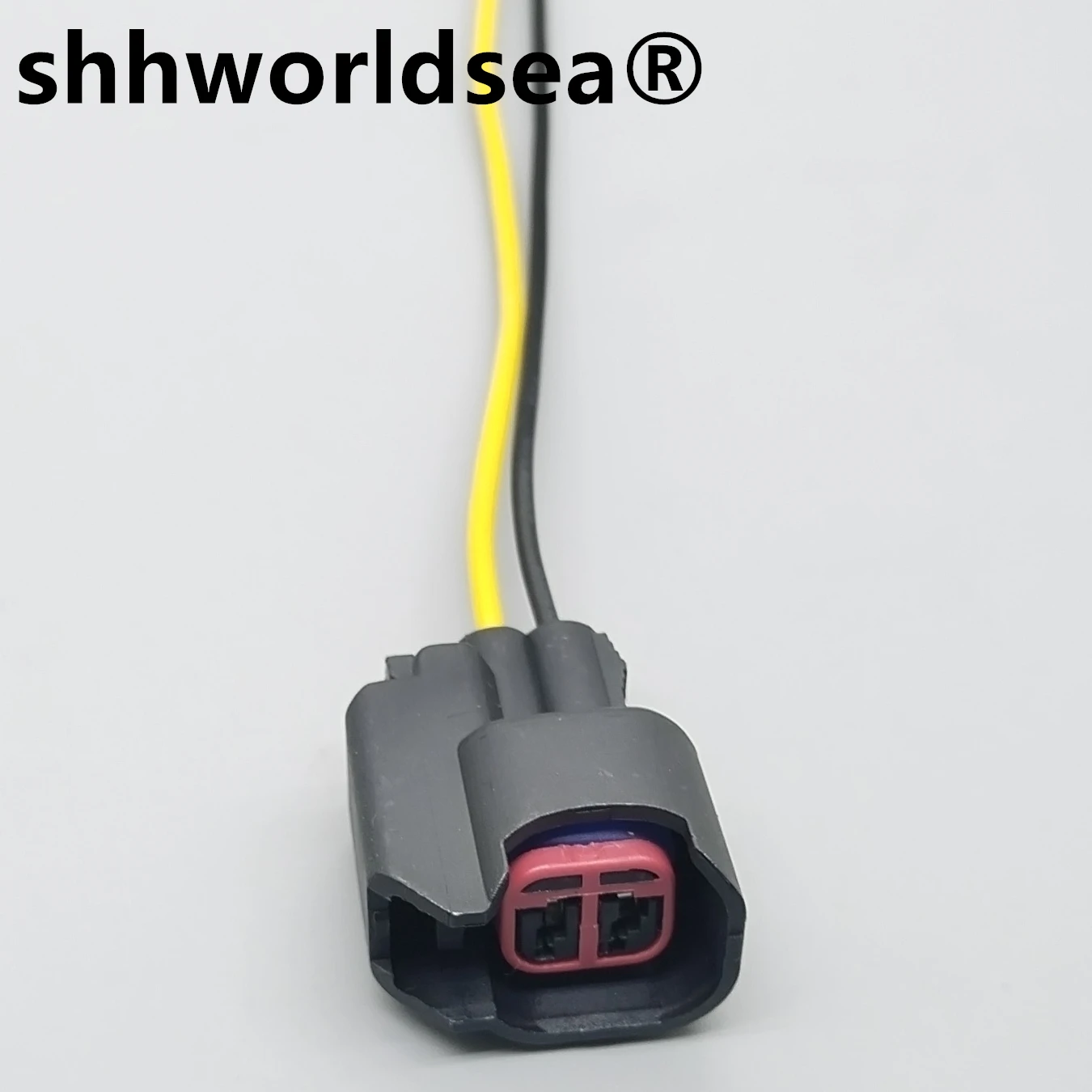 Shhworldsea 7283-5967-30 Conector hembra estanco para bocina, 2 pines