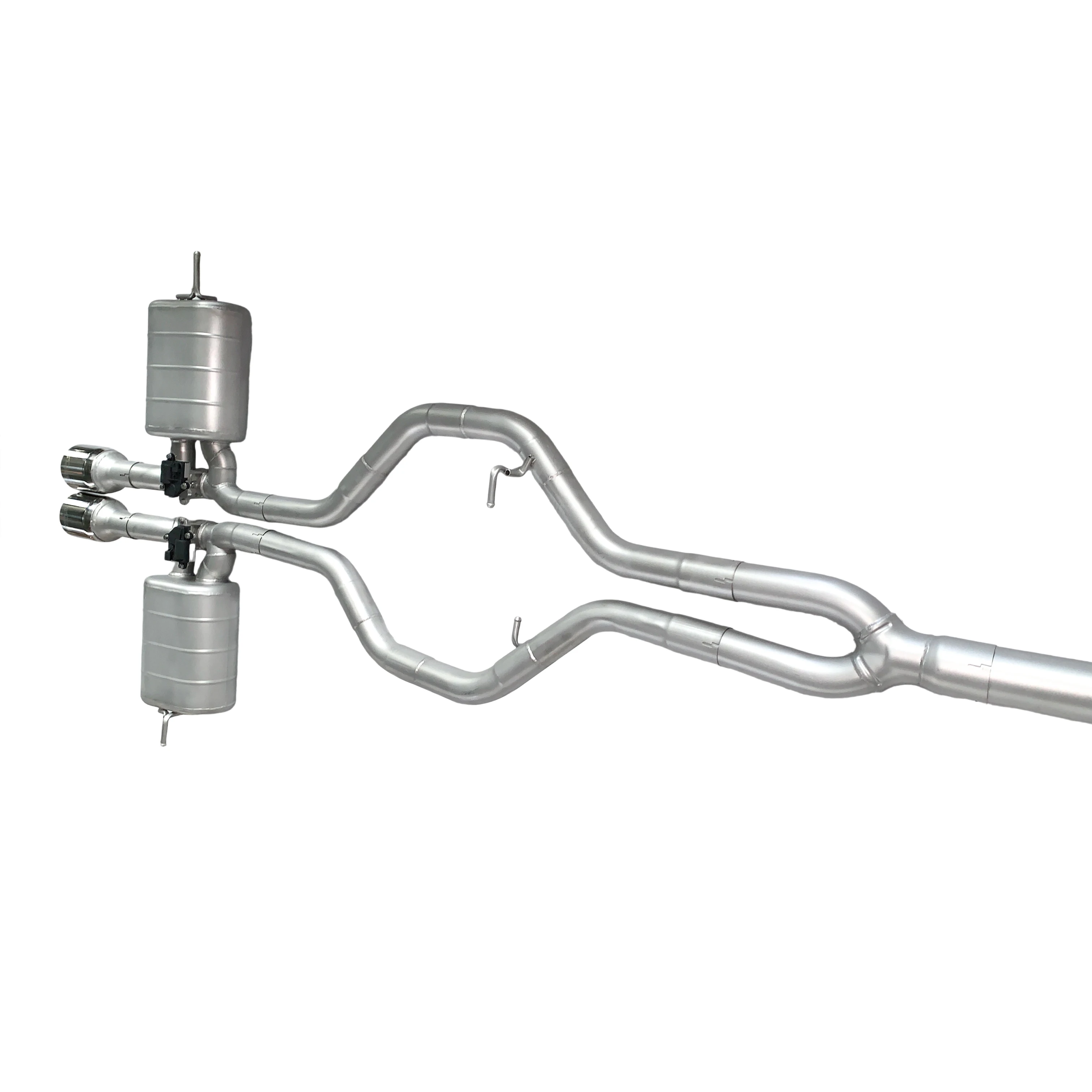 GFC silenciador catback BMW X6 E71 2008-2014 3.0L con válvula eléctrica - imagen 3
