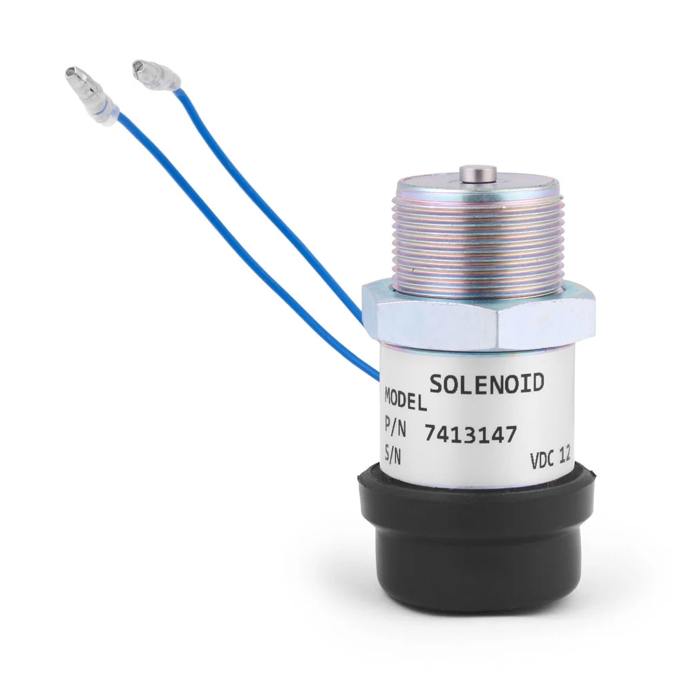 Válvula solenoide parada 30L87-00060 motor Kubota S3L2 S4L2 L2E - imagen 4