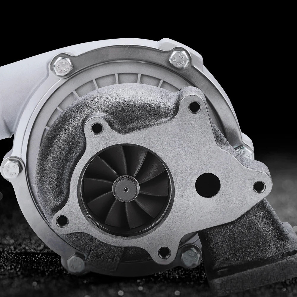 Detalles de componentes y geometría A/R del turbocompresor