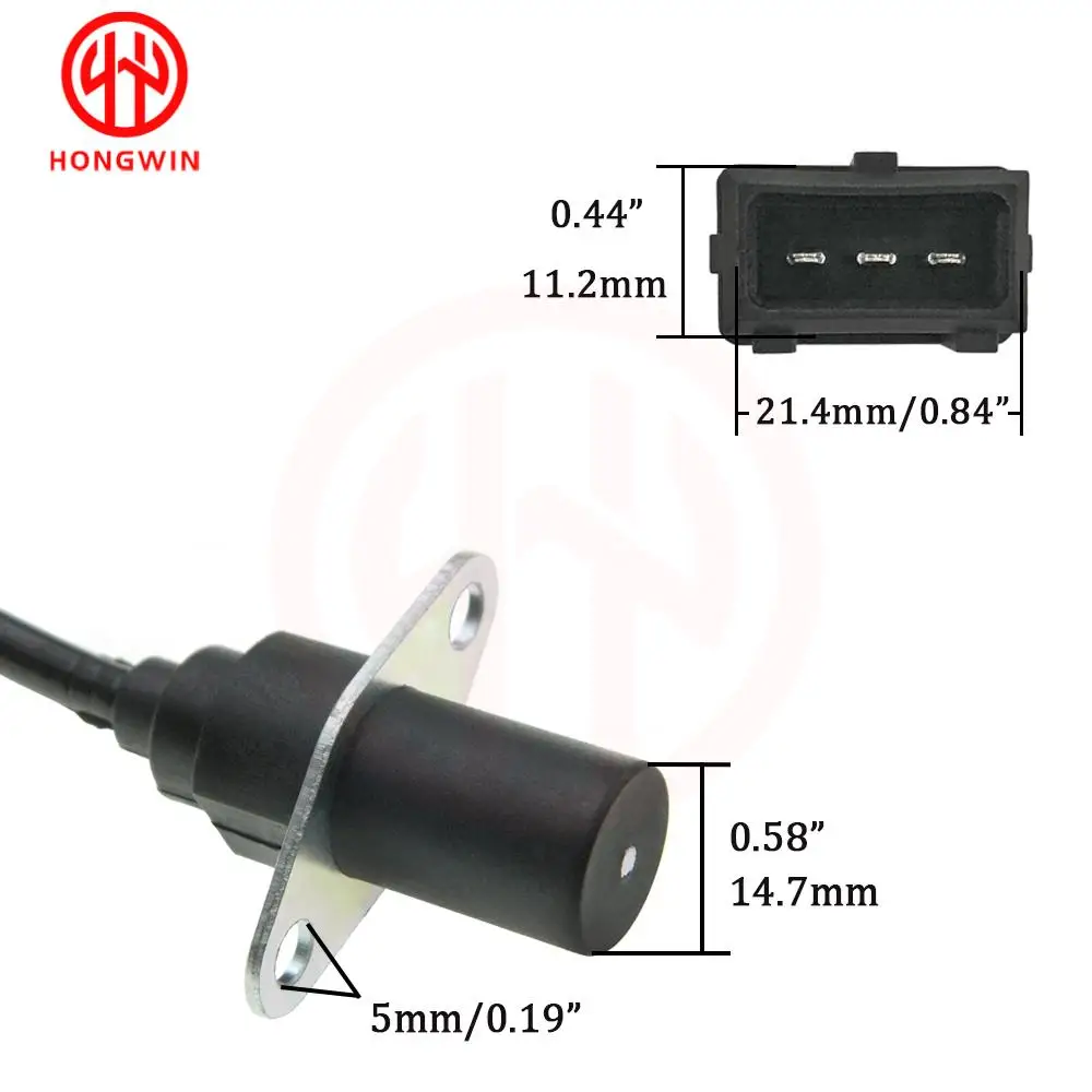 Sensor de posición de cigüeñal compatible con Fiat