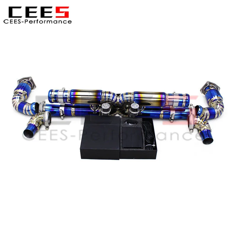 Ceees silenciador catback para Porsche 911 997 Turbo S 3.8T 2010-2013