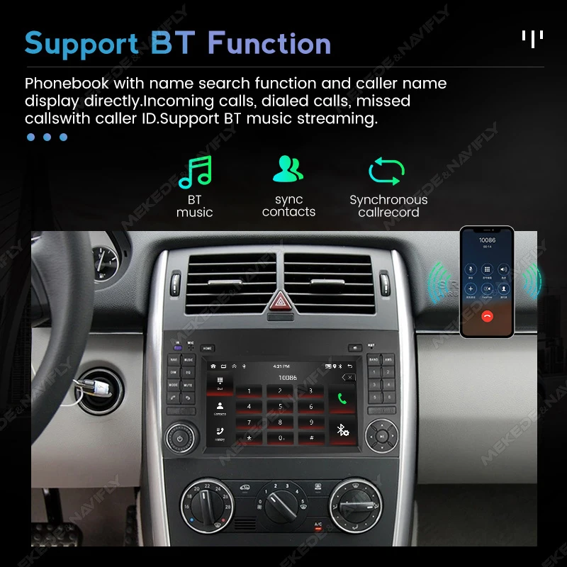 MEKEDE Radio Android para coche Mercedes Sprinter y Vito W639 - imagen 3