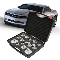 Adaptador purga frenos aluminio alta precisión - Universal para coche