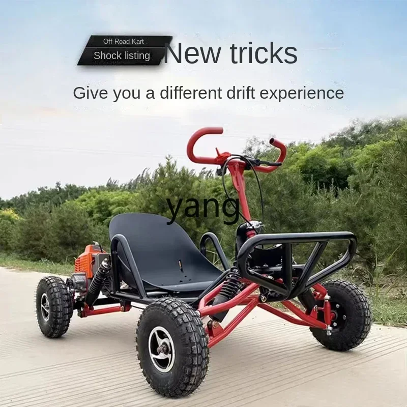 YJQ Kart todoterreno de gasolina para adultos, rally y derrapes - imagen 2