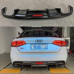 Labio difusor trasero de carbono para Audi A4 B8/B8.5 Sport 2009-2016
