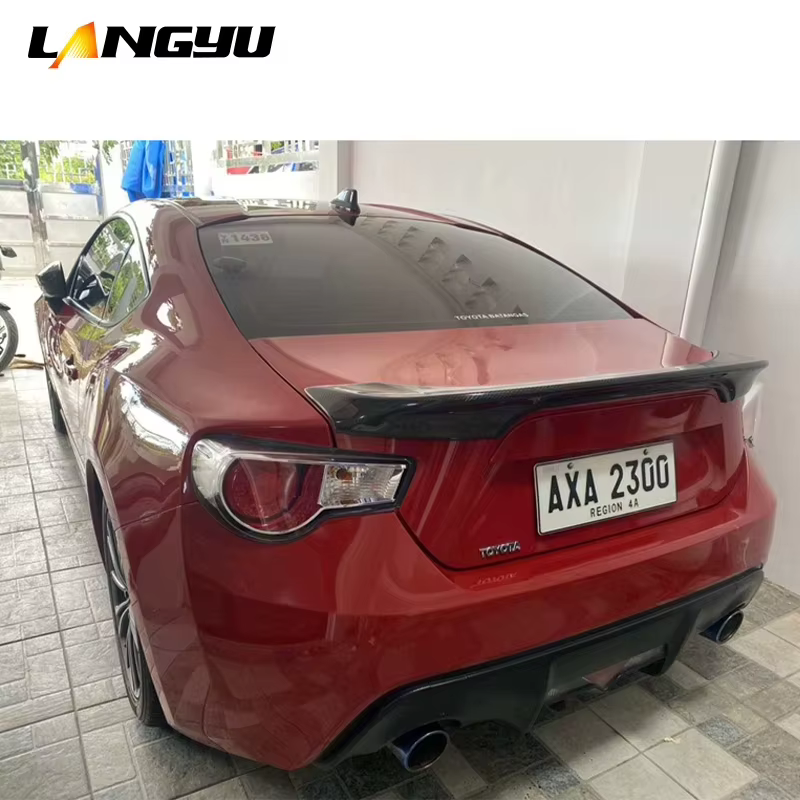 Alerón trasero fibra carbono Langyu – Toyota GT86 2014-2018 - imagen 4