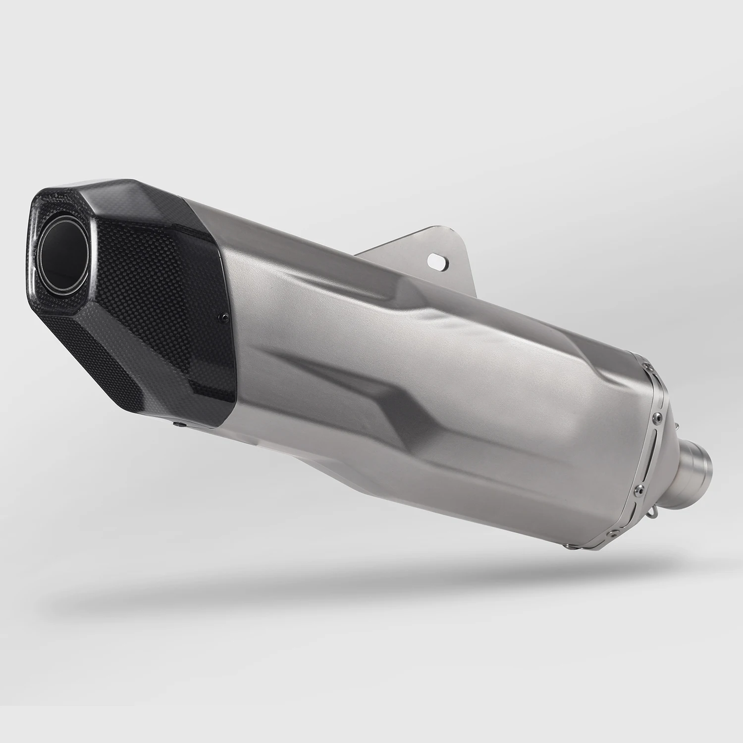 Silenciador 51 mm con tapa de carbono para BMW F750GS/F850GS/R1200GS - imagen 4