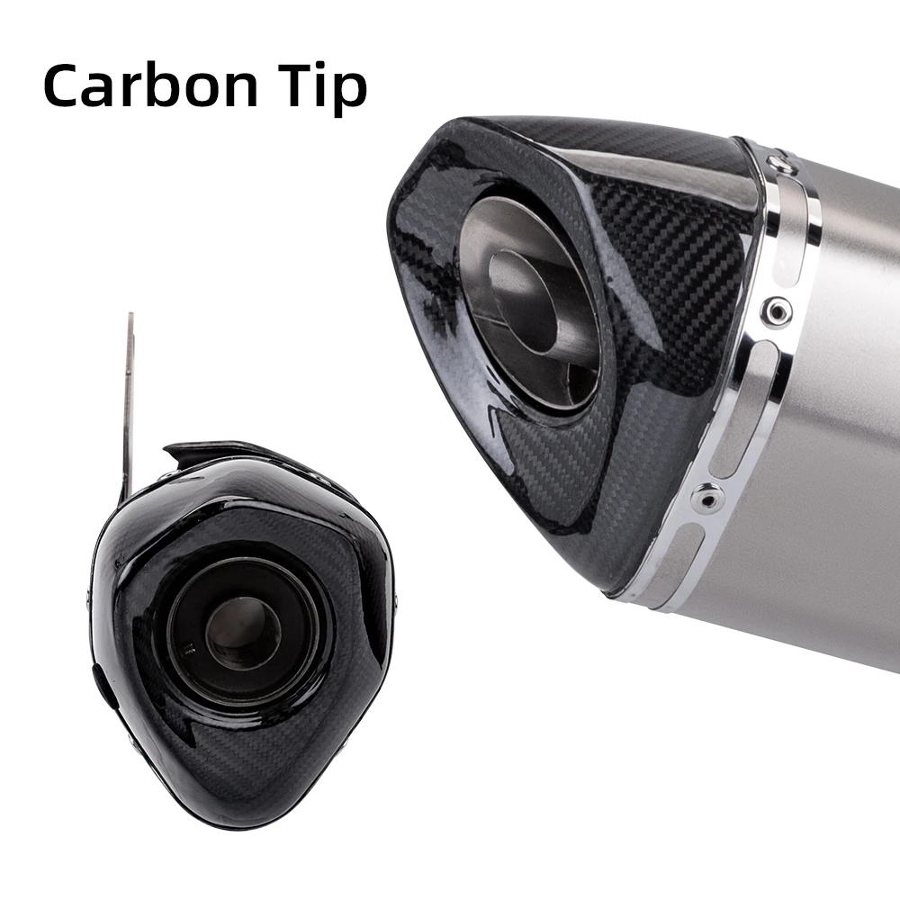 Silenciador escape carbono DB Killer rendimiento – Moto Kawasaki ZX4R ZX4RR 470mm - imagen 5