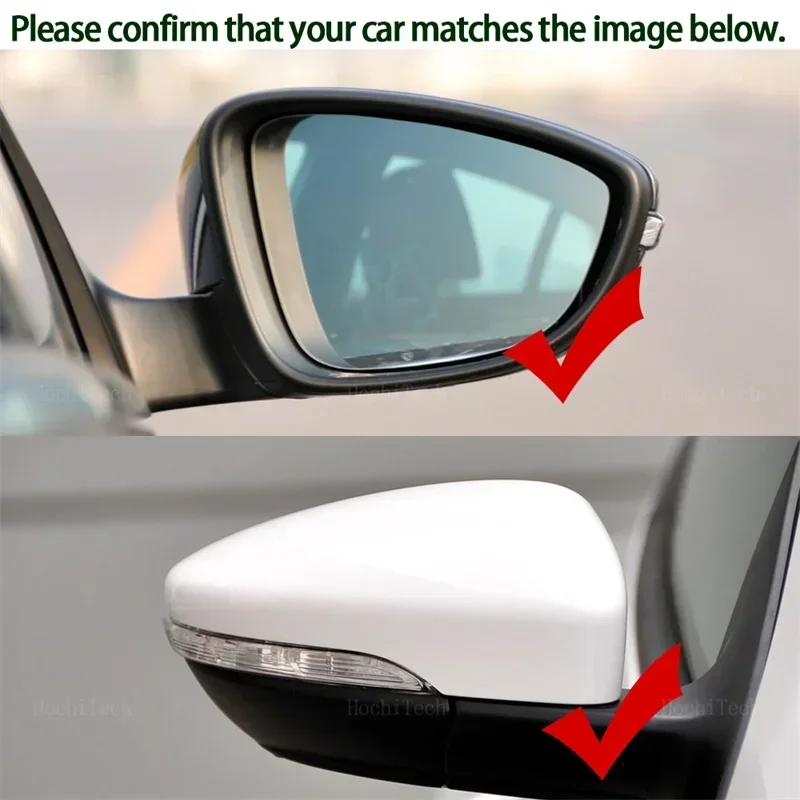 Cristal espejo retrovisor calefactable para VW CC 08-16 EOS Scirocco - imagen 4