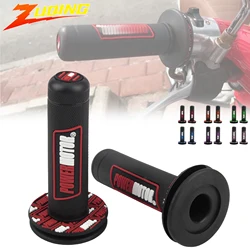 Empuñaduras goma doble 7/8 para moto Honda Yamaha Kawasaki